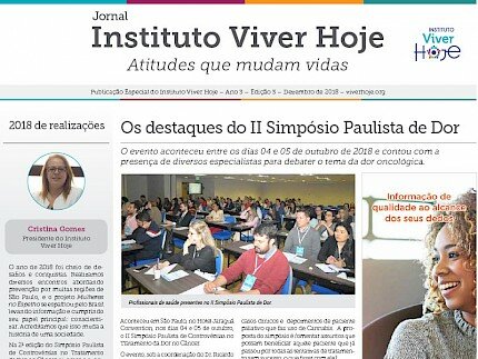 Instituto Viver Hoje lança balanço das ações realizadas em 2018